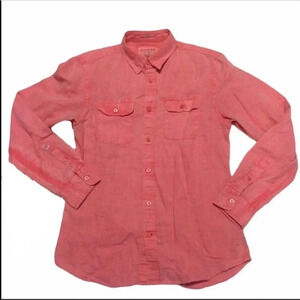 Guess Men's Button Down Long Sleeve Shirt Size Small